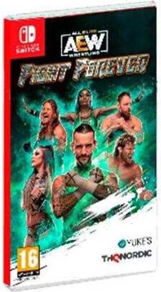 Nintendo Games Switch All Elite Wrestling Fight Forever Durchsichtig PAL Durchsichtig PAL