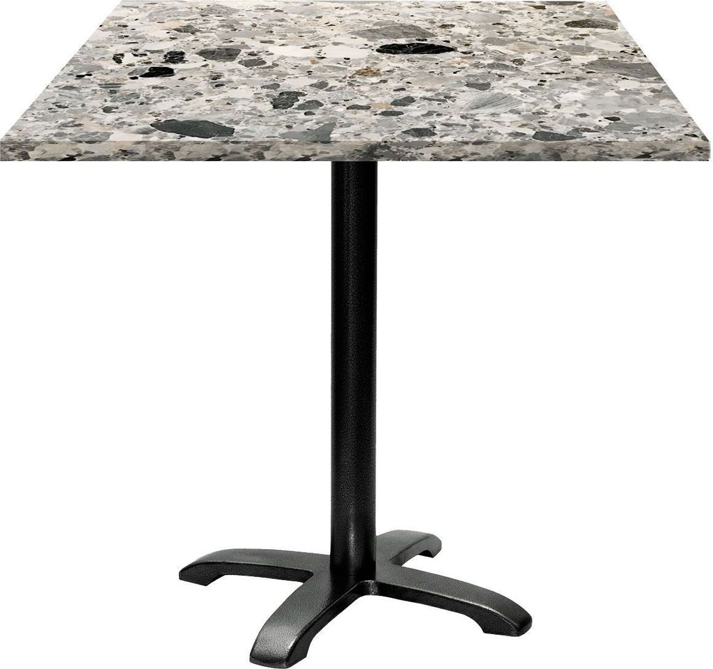 Tisch 70 x 70 cm – Modell Bazila Terrazzo Cepp