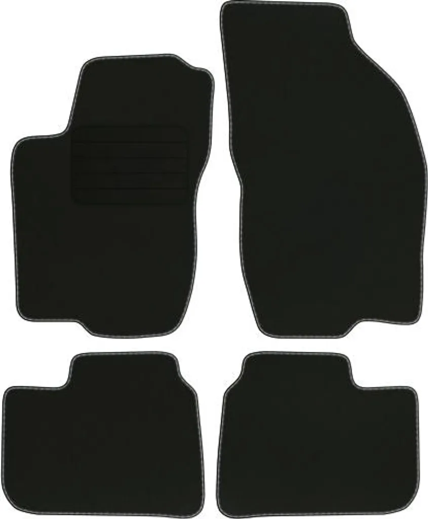 Set Tappeti Moquette Alfa 156 (97-07) - Velluto Nero ECO Economico