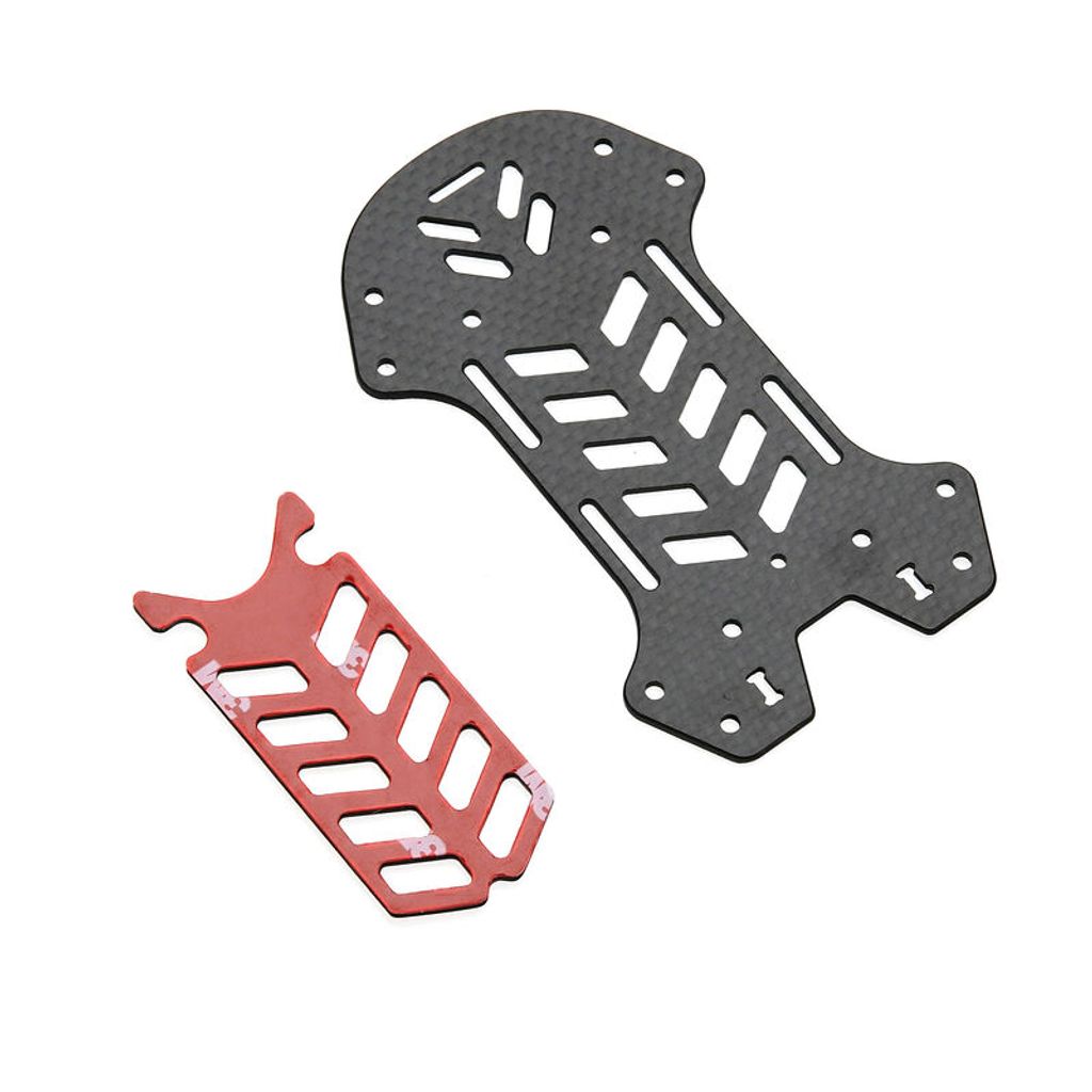 Blade Crash Kit 2- CF Top plate, battery pad: Vortex 230