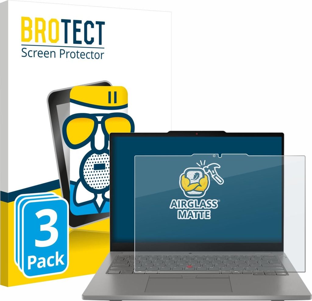 3x BROTECT Entspiegelungs Schutzglas für Lenovo ThinkPad Produktbild 