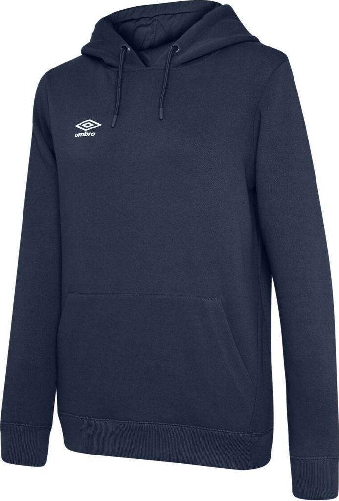 Umbro - "Club Leisure" Kapuzenpullover für Damen UO104 (S) (Marineblau/Weiß)