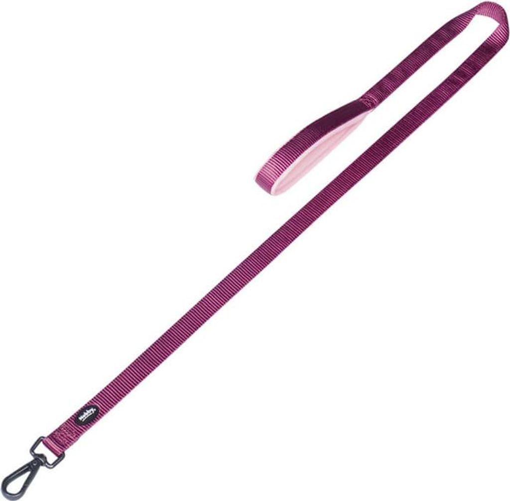 Nobby Leine "Classic Comfort" L: 120 cm; B: 25 mm, himbeere