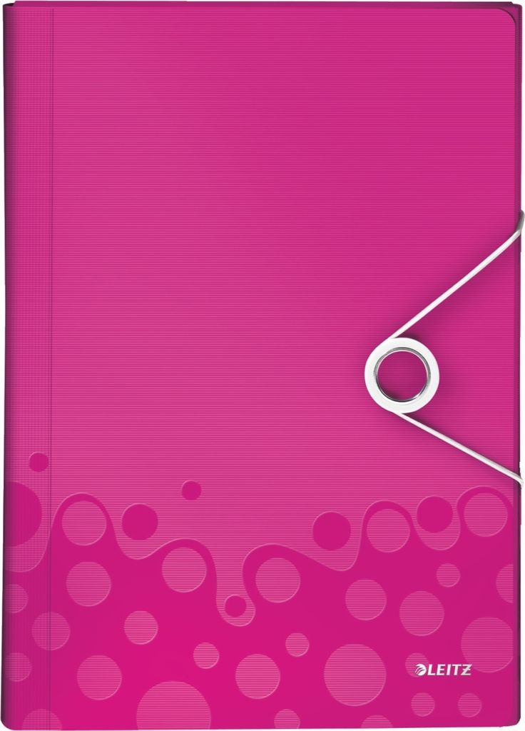 Leitz WOW, Metallisch, Pink, Polypropylene, A4