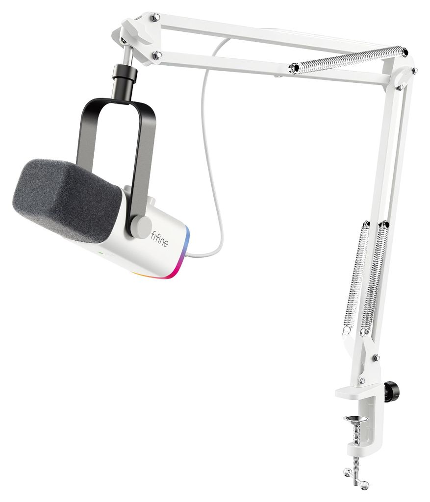 Microphone de streaming Fifine XLR avec bras, pour studio Image du produit 