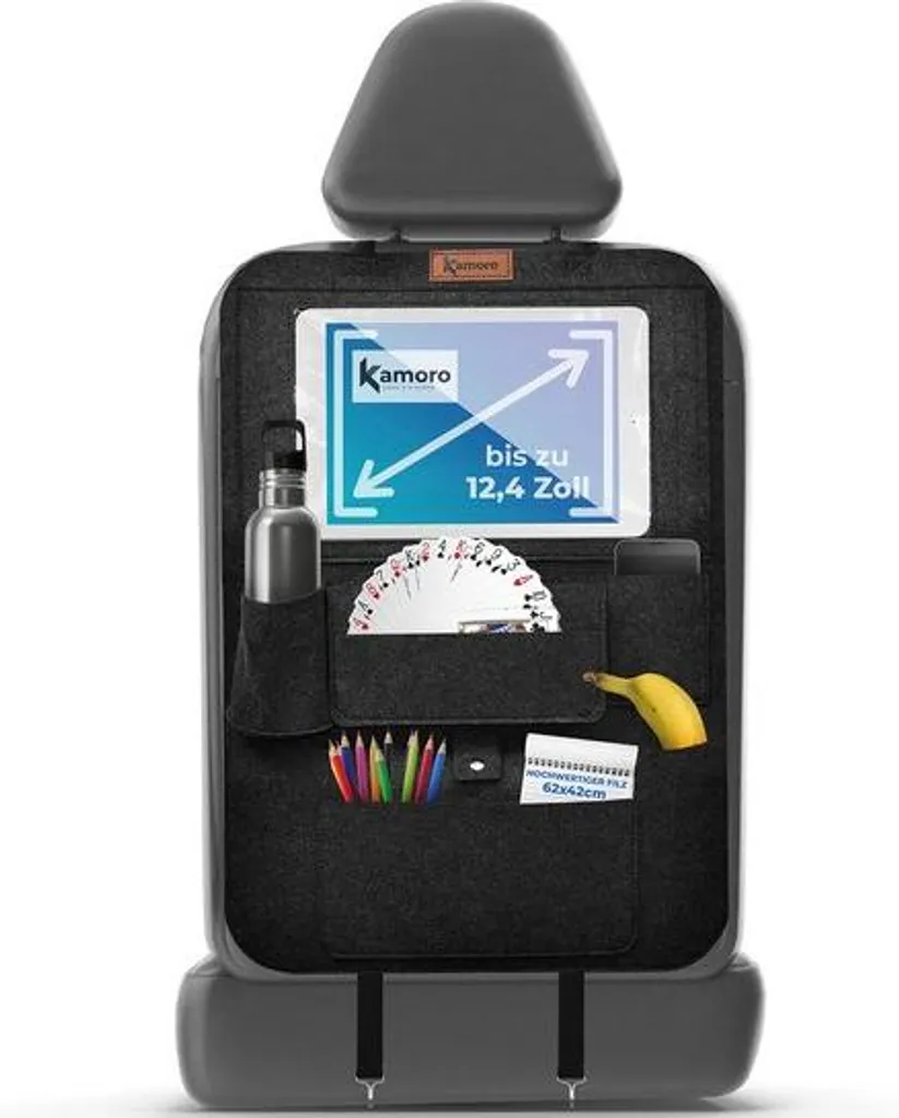 Organiseur de siège auto : fini les dossiers sales et les jouets perdus