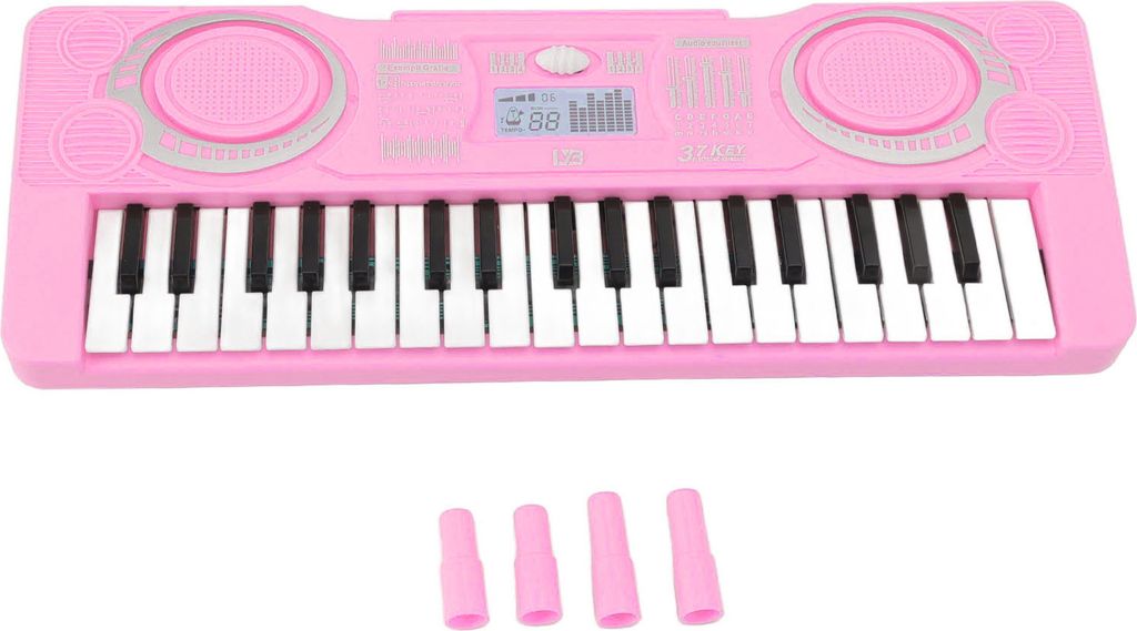 Kinder-Tastatur, Klavierspielzeug, 37 Tasten, verbessert die Hand-Auge-Koordination, musikalisches Lerninstrument