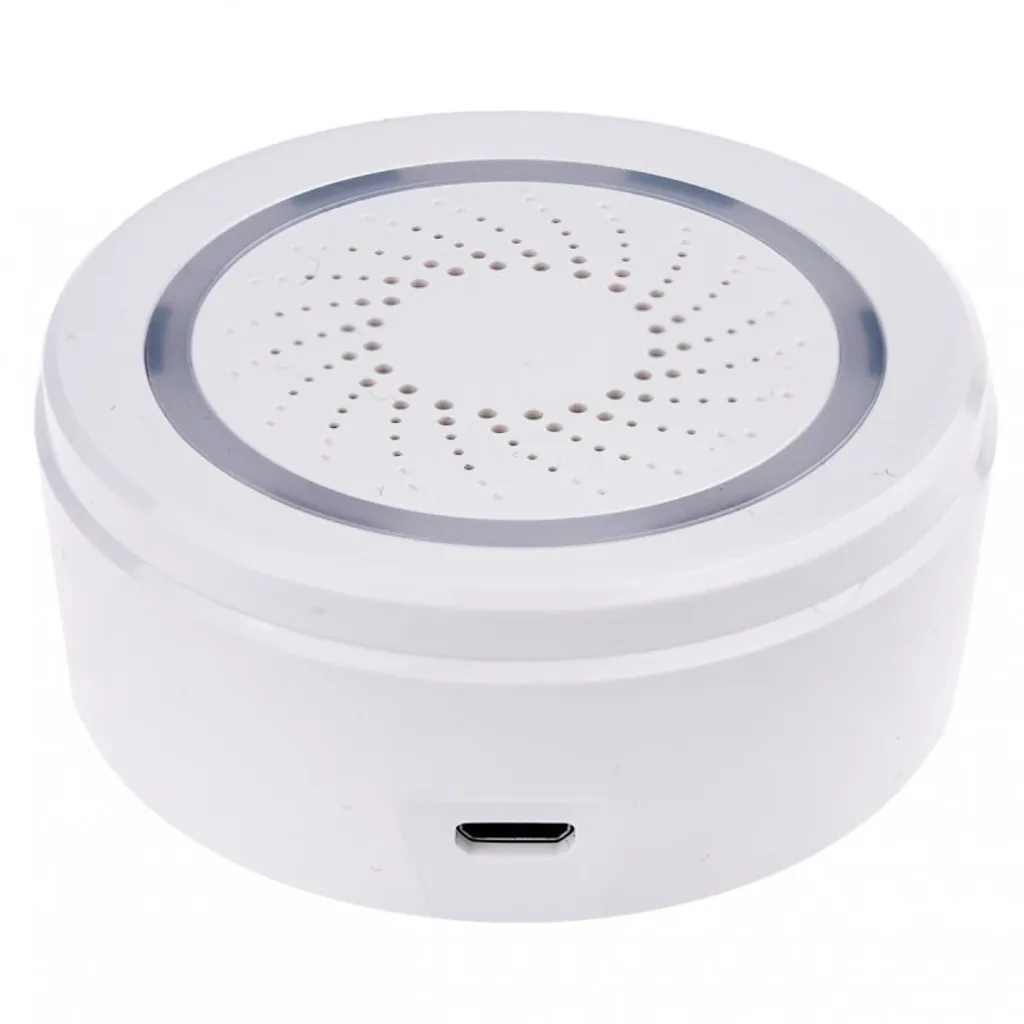 Sirène d'alarme WiFi connectée Secutek SRT-ASA01 pour domotique Tuya