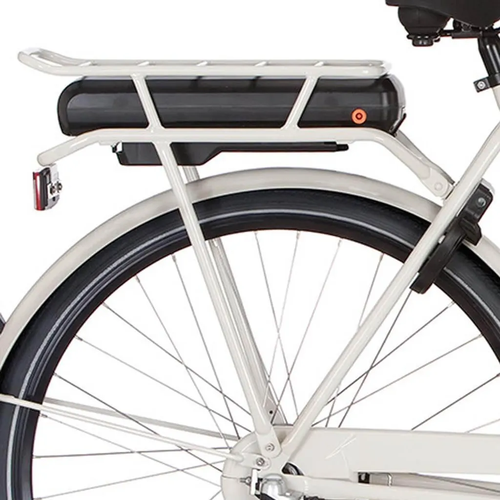 Support de bagages arrière vélo Cortina E-U1 coloris blanc 50cm robuste