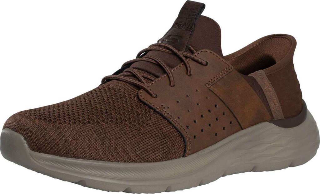 Skechers Relaxed Garner Slip-In-Sneaker, Braun 46 EU Produktbild 
