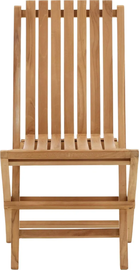Ghana chaise de jardin naturel en bois exotique pour votre terrasse