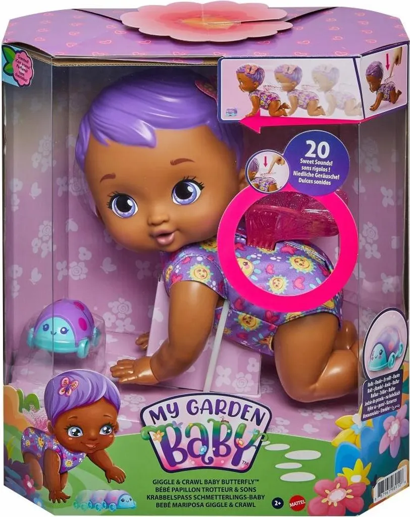 Poupée Interactive My Garden Baby : Premier Bébé Ludique et Solide