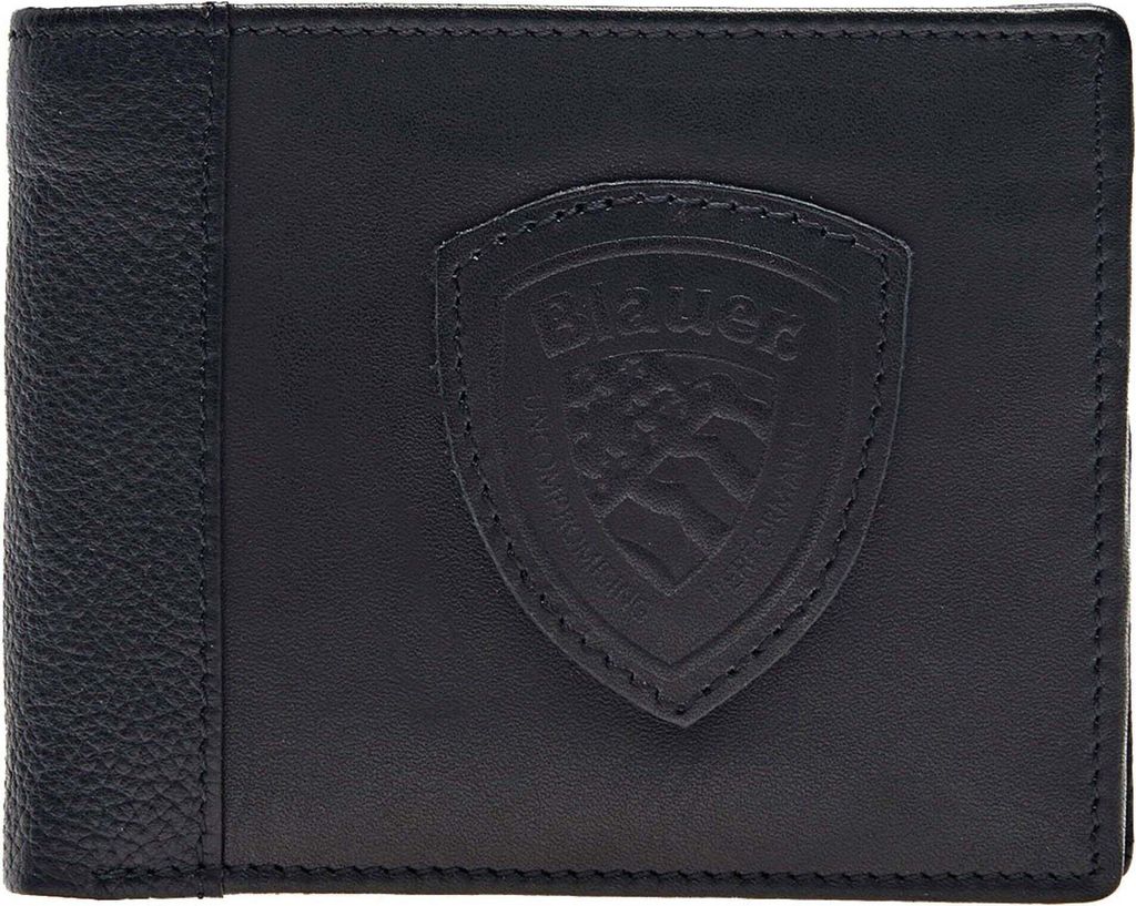 Geldbörse Blauer Almont 03 Herren Schwarz