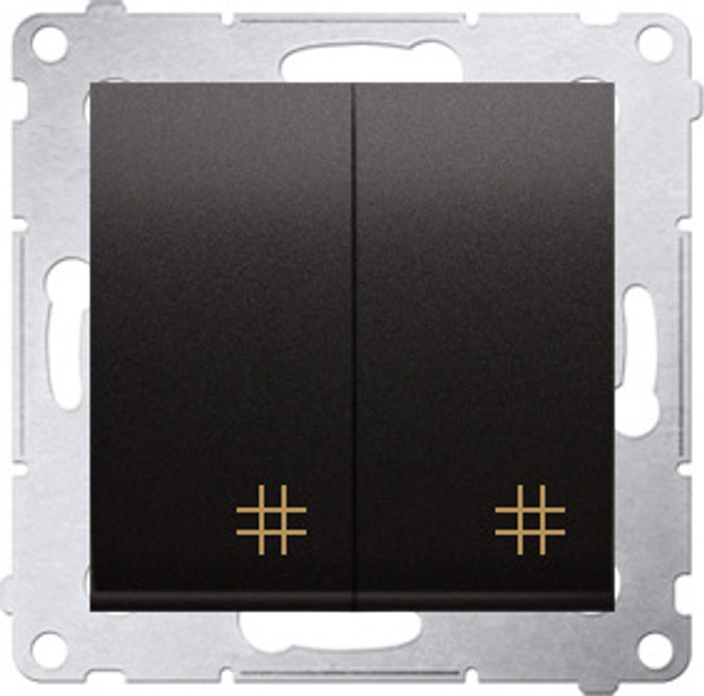 Kontakt-Simon DW7/2.01/48, Kunststoff, Anthrazit, IP20, 250 Produktbild 
