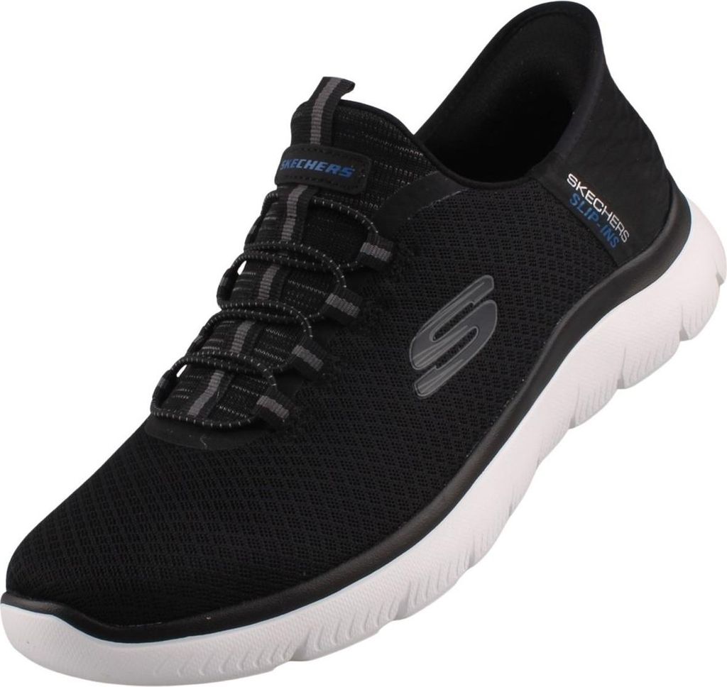 Skechers Slip-ins Summits High Range Herren Sneaker Schwarz/Weiß