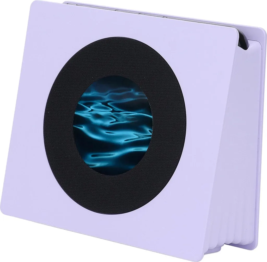 Haut-parleur bruit blanc violet Aura Wave avec réveil et veilleuse HD