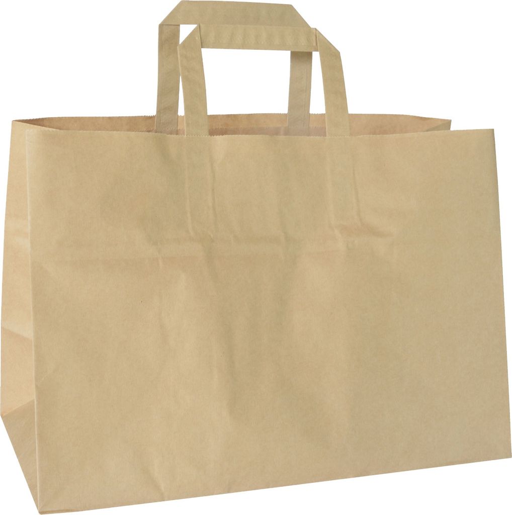 Duni Take Away Tasche Papier Braun 360 x 170 x 270mm 200 Stück