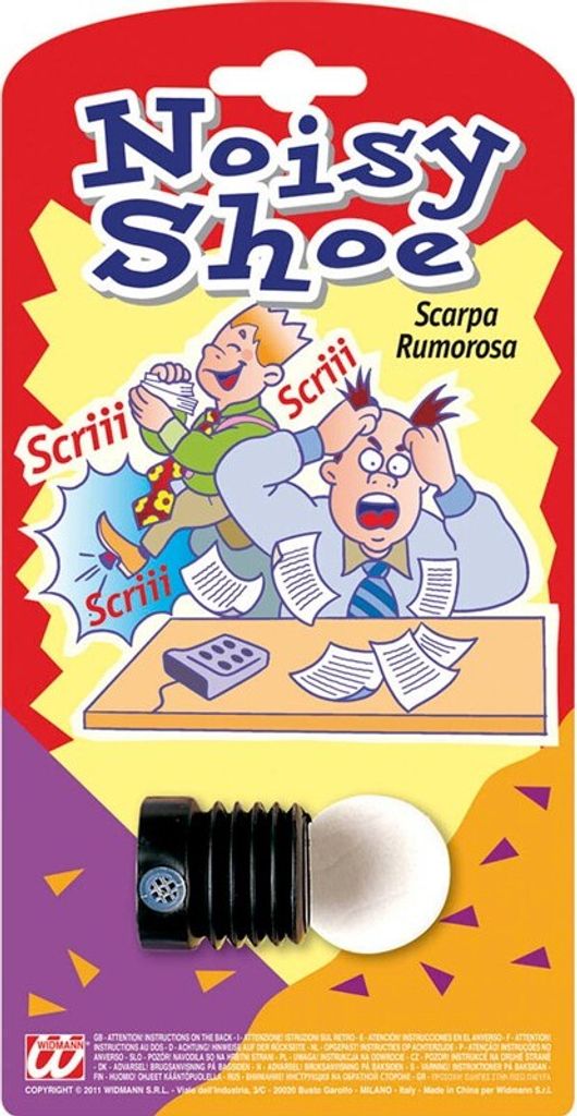 Nervige Quietsch Schuhe Scherzartikel Produktbild 