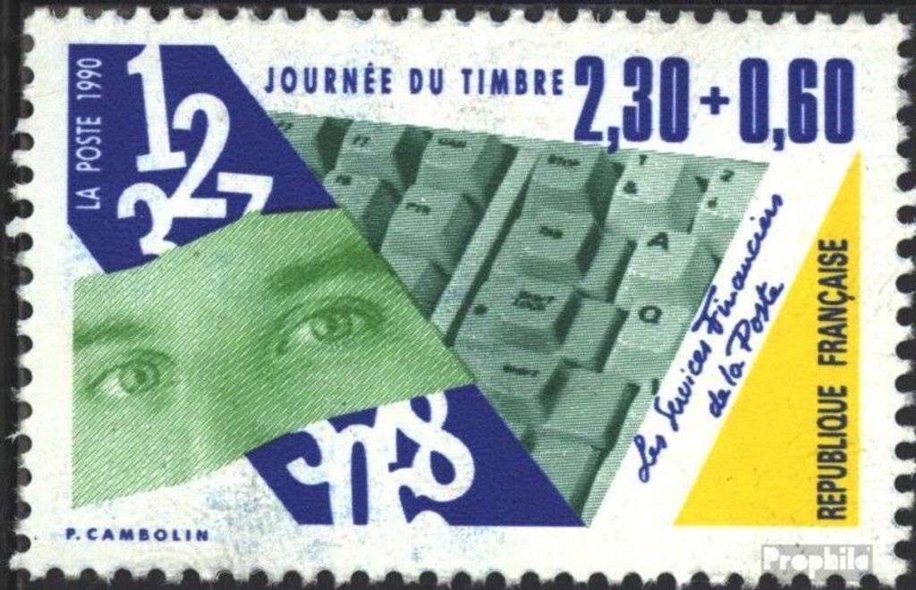 Briefmarken Frankreich 1990 Mi 2762C b (kompl.Ausg.) postfrisch Sondermarken