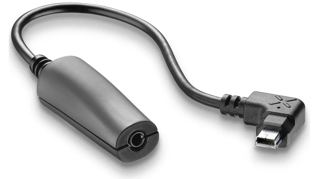 Câble Micro-USB Interphone Noir Renforcé pour Écouteurs de Motard