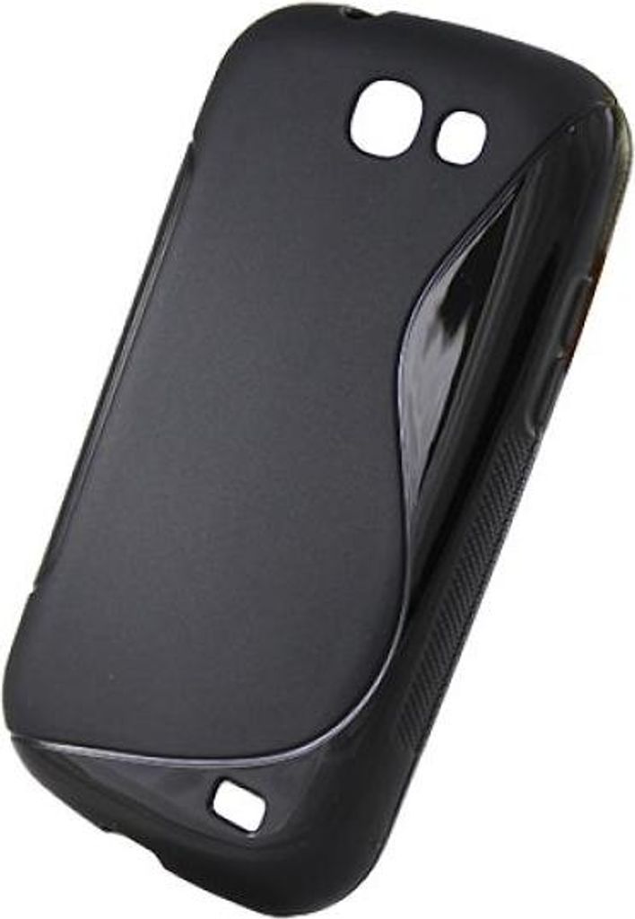 Silikonhülle S-Line für Samsung Galaxy Express i8730 schwarz