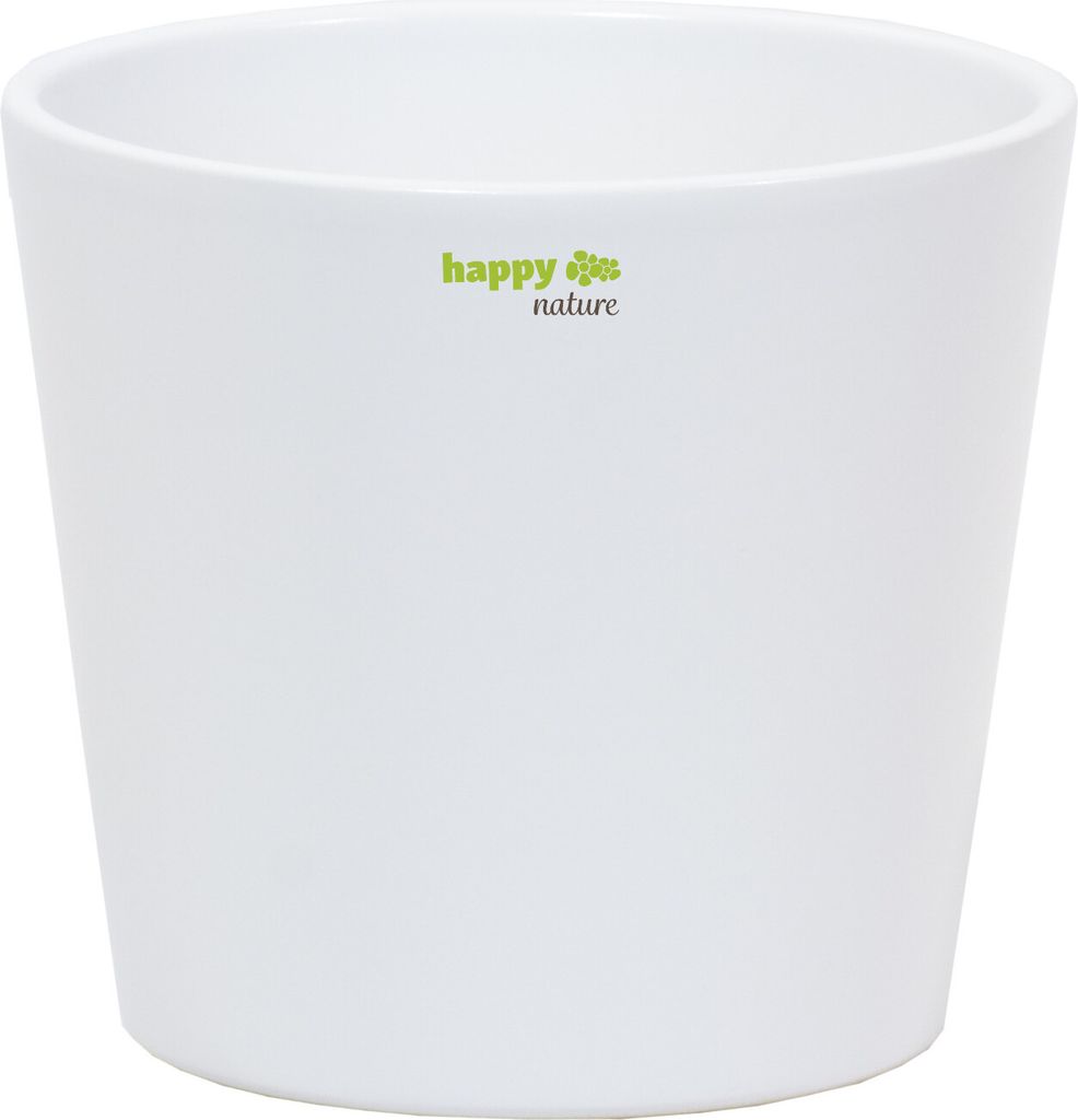 Keramik Hydro Blumentopf Vasa 15/19 weiß matt Ø 19,0 cm H 22,0 cm Abverkauf