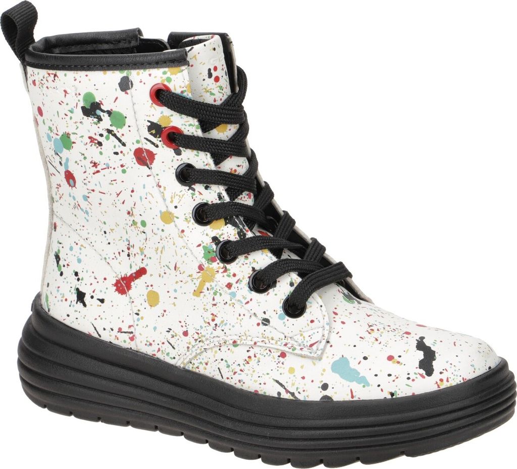 Geox Schnürstiefel Mädchen 31373836303431 Weiß 31 EU