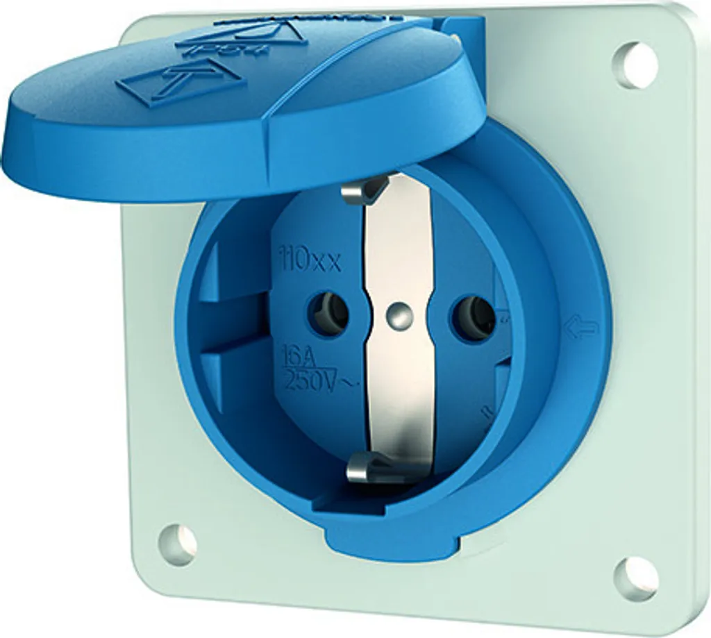 Розетка панельная schuko 2р. Розетка 230в 16а ip54. Schuko 230v/16а. Розетка панельная mennekes 11031. Розетка кабельная наружная ip44 16a 2p+e 230v dis5131653 dkc.