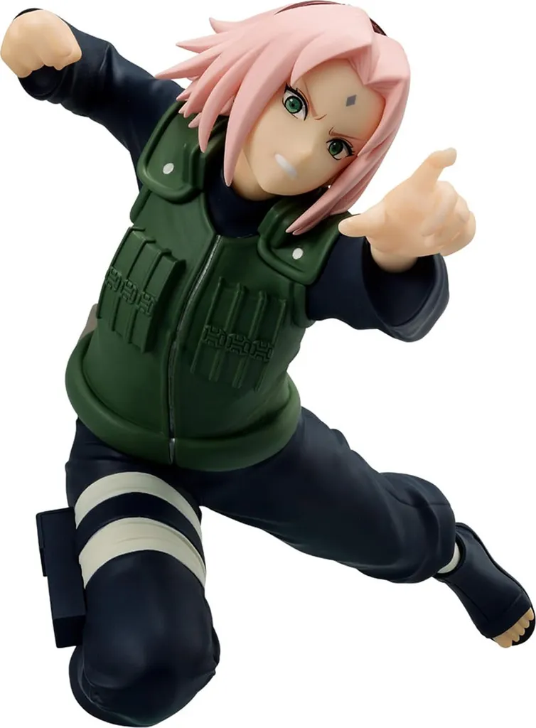 Statue de Collection Sakura Haruno Naruto Shippuden de 14cm par Banpresto - 2