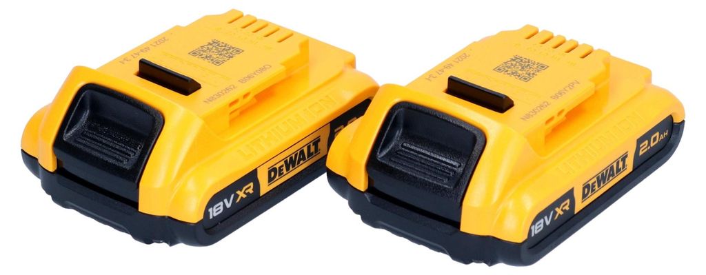 DeWalt DCB 183 accupack 18 V 2,0 Ah / 2000 mAh XR Li-Ion Productafbeelding 