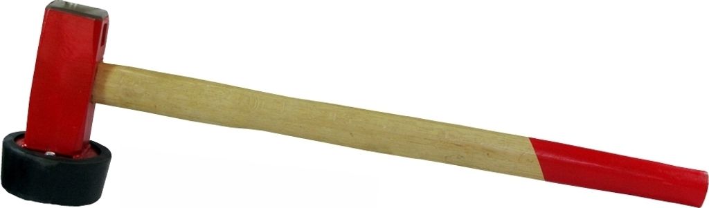 Plattenhammer 'PB' 4,00 kg rund, geschraubter Aufsatz