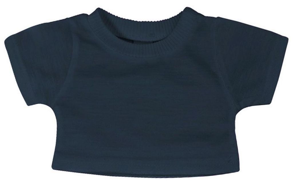 Mumbles - Teddy T-shirt, Unifarben LT5823 (S) (Marineblau)