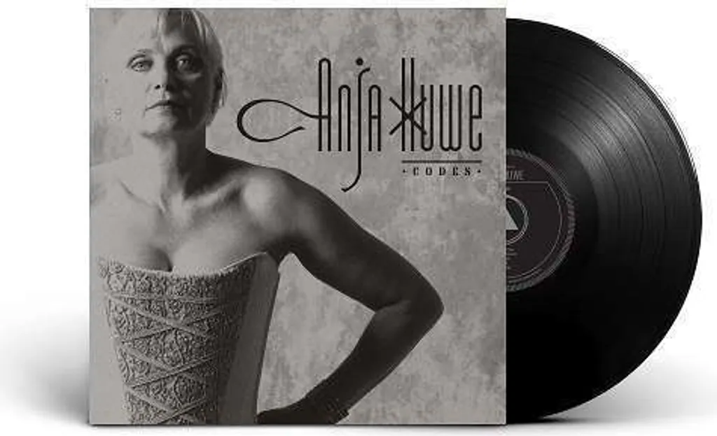 Album Vinyle Codes par Anja Huwe Format LP et CD Musique Alternative Noir