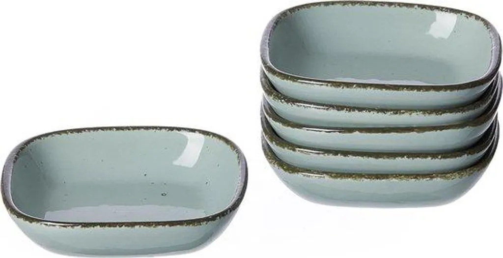Service de table complet 18 pièces en porcelaine blanche moderne
