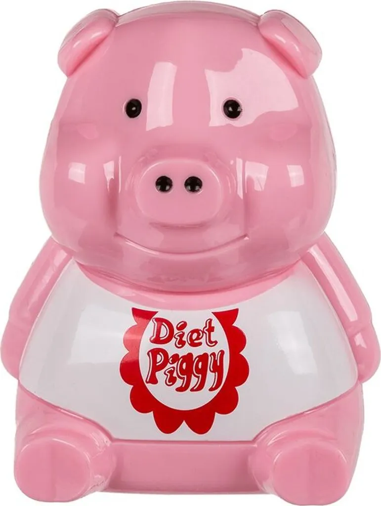 Maialino Dietetico OOTB Figurina in Plastica - Regalo Originale