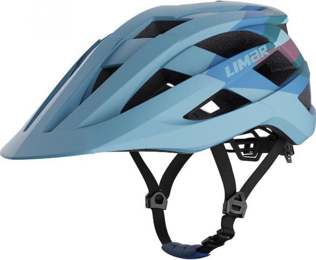 Limar Pora Matt Blue Purple L Lila - leichter All-Mountain-Fahrradhelm mit To...