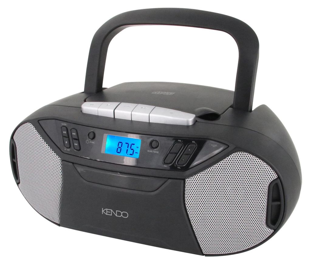 KENDO Boombox 24EX Radiorekorder mit CD-Spieler und Produktbild 