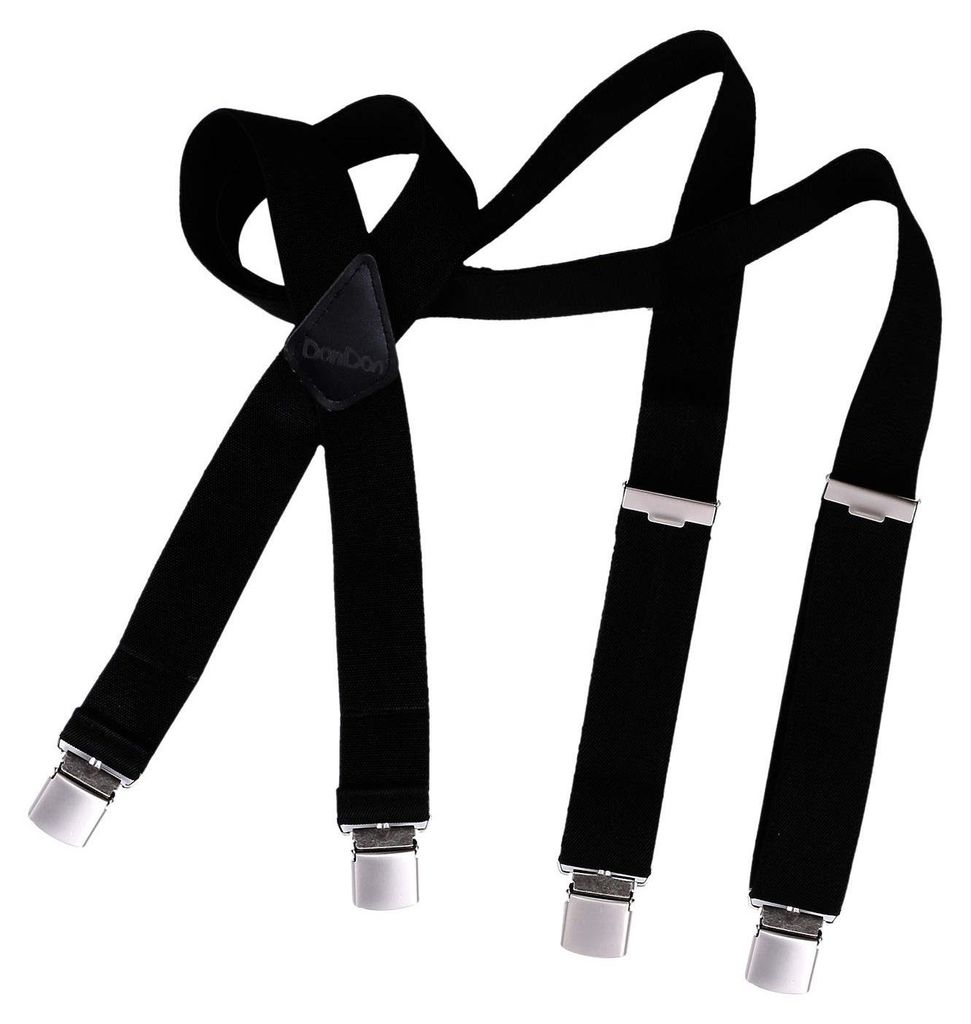 Bretelle da uomo, larghezza 3,5 cm, con clip robuste Immagine del prodotto 