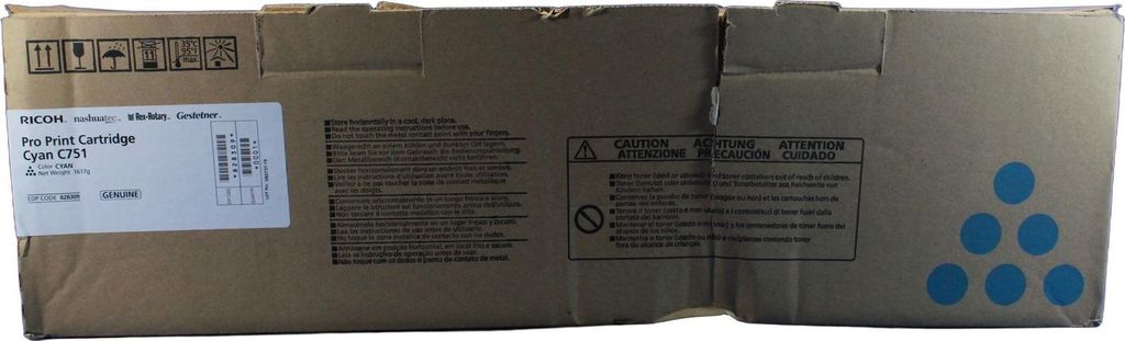 Ricoh 828164, 72000 Seiten, Laser, Ricoh Pro C651EX, C651, Produktbild 