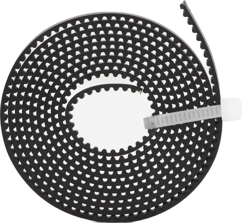 3D-gedruckter offener Zahnriemen, flexibel, stabil, geräuscharm, verschleißfest, aus Gummi für Ender 3, 10 m/33 ft, 6 mm/0,24 Zoll