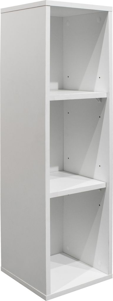 Regal >Frieda< (BxHxT: 25x89x25 cm) in weiß matt - Produktbild 