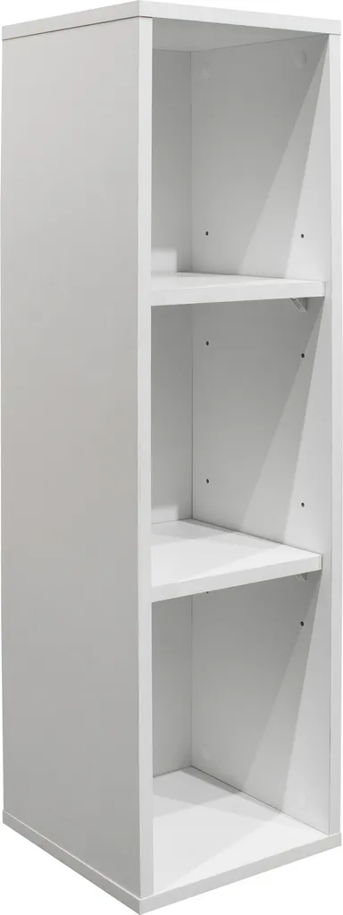 Petite étagère de rangement Frieda 25 cm pour salle de bain ou bureau