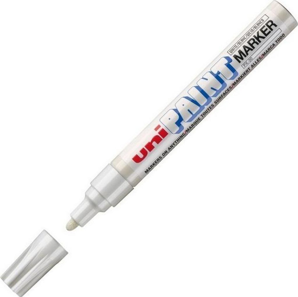 Uni-Ball Paint PX-20, Biały, Wielobarwny, 1 kol., Cienki/ Zdjęcie produktu 