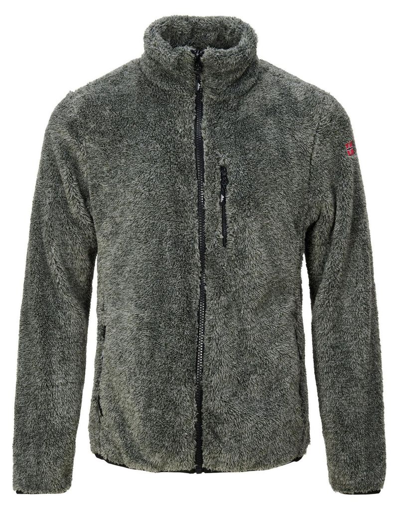 Gilet in pile Erik di Nordberg – Uomo – Verde erba - Taglia Immagine del prodotto 