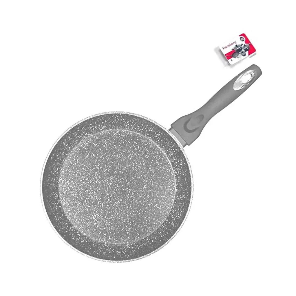 Poêle anti-adhésive effet pierre 28 cm KLAUSBERG KB-7311 haute qualité - 11