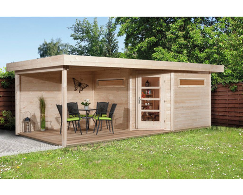 Lounge Haus weka Davos mit Fußboden und Lounge 586 x 278 cm Produktbild 