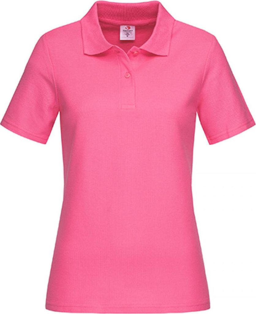 Stedman ST3100 | Damen Piqué Poloshirt 100 - Farbe: Sweet Pink - Größe: L