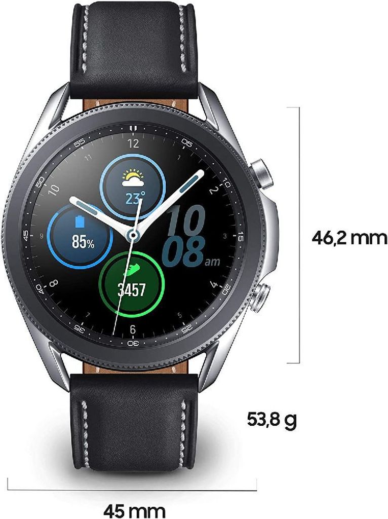 Samsung Galaxy Watch 3 Silver Silver LTE Smartwatch Obrázok produktu 12