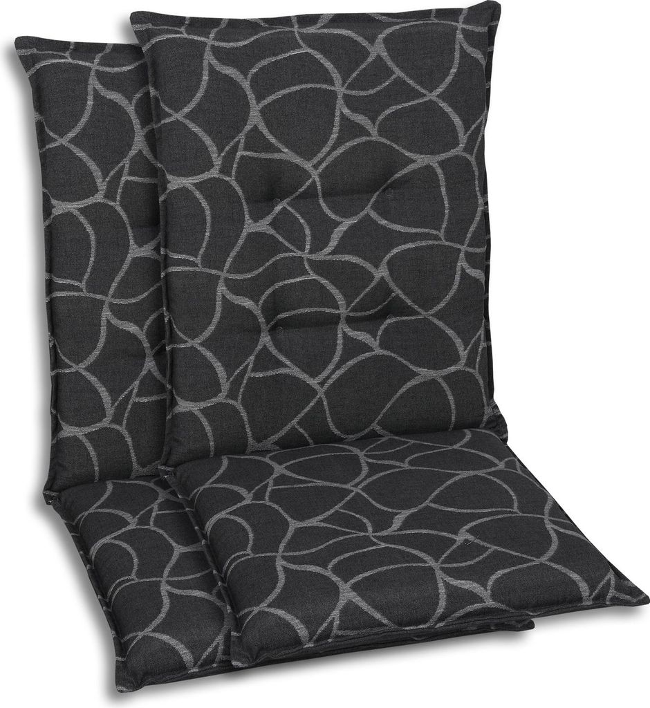 GO-DE Textil, Sesselauflage Mittellehner, 2er-Set, Farbe: Produktbild 