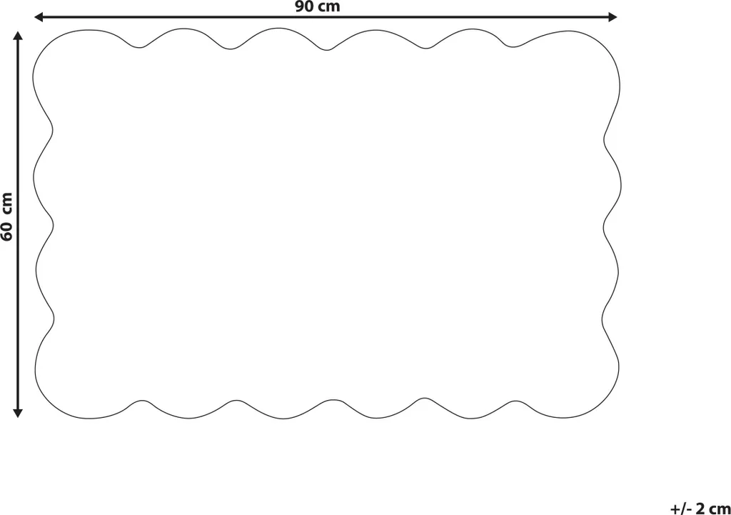 Tapis de sol antidérapant en coco naturel 60x90 cm avec base caoutchouc - 3